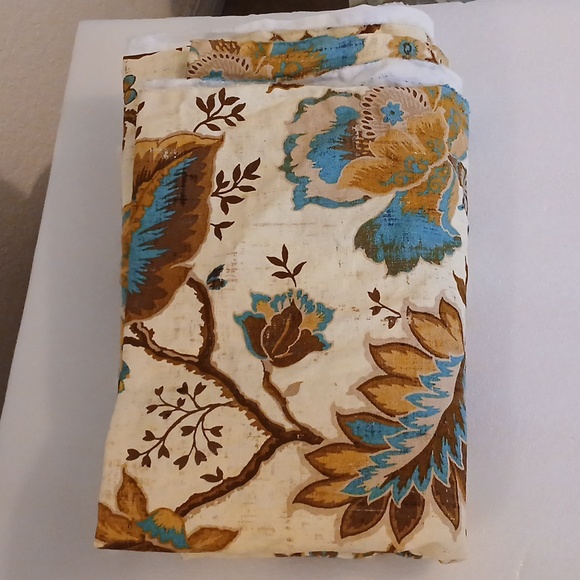 Waverly Inspirations 100% Cotton Duck 54" Jacobean Fresh Spa Color Sewing Fabric - Picture 4 of 4